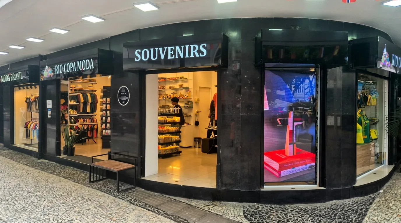 Loja Rio Copa Souvenirs em Copacabana